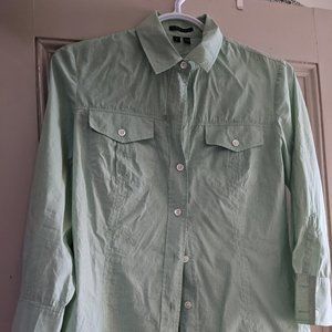 Theory -  Pocket Button Front Shirt Like new